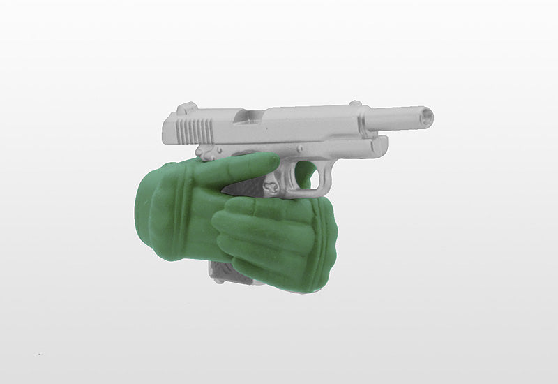 PRE-ORDER LAOP07: figma Tactical Gloves 2 - Revolver Set (Green)