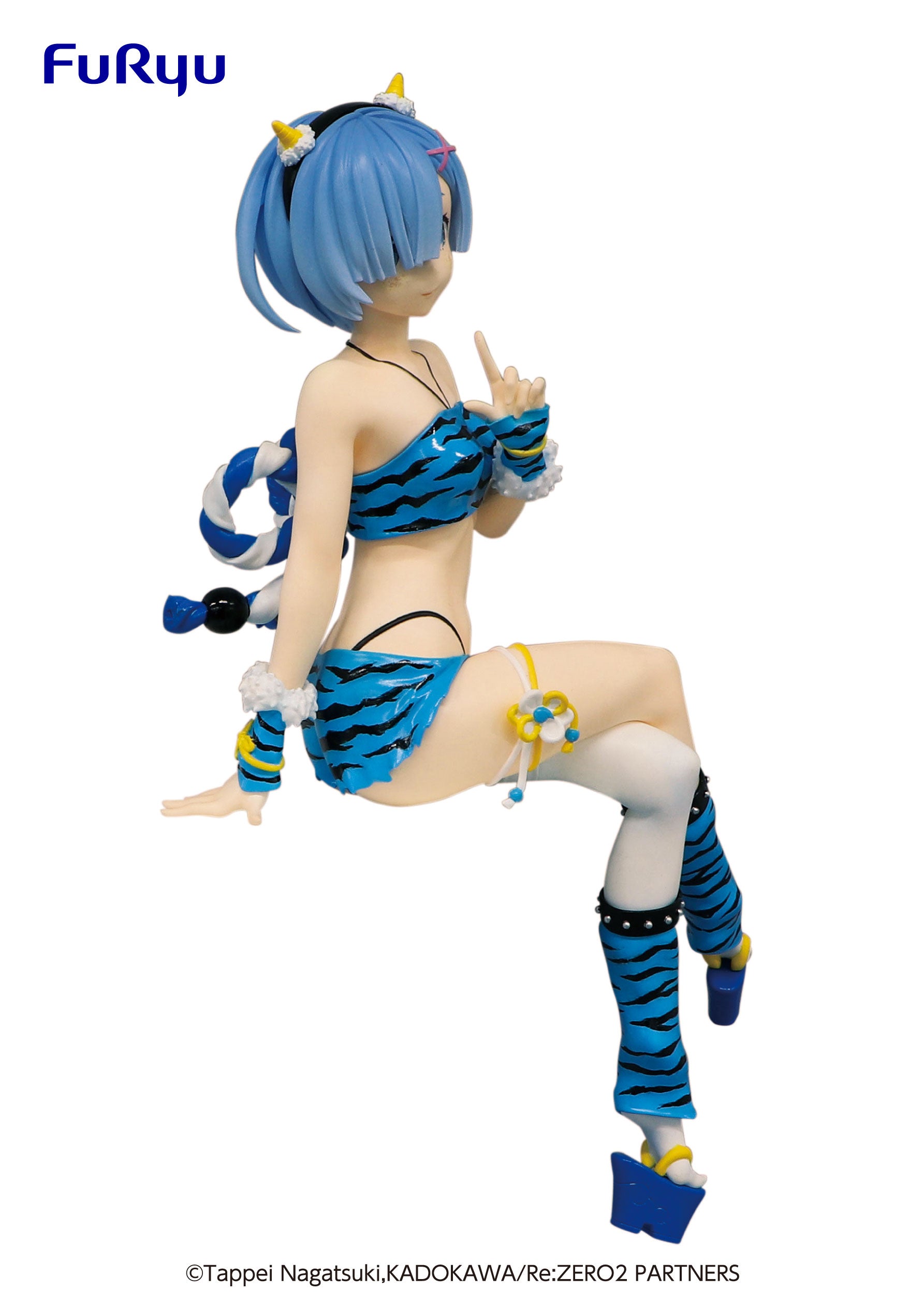 PRE-ORDER Re:ZERO -Starting Life in Another World- Noodle Stopper Figure - Rem & Ram: Demon Costumes Ver.