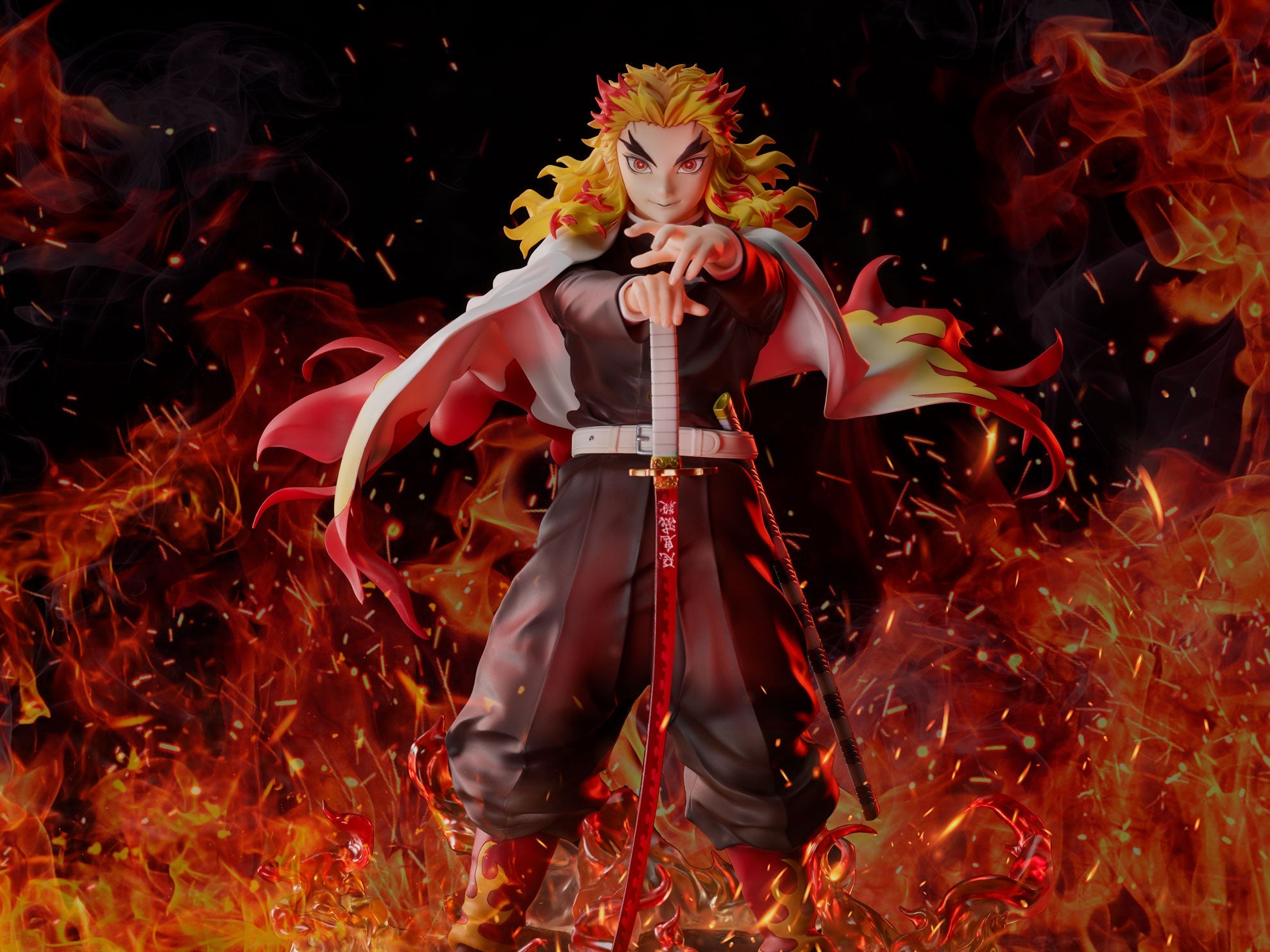 IN-STOCK ANIPLEX - Demon Slayer: Kimetsu no Yaiba The Movie: Mugen Train - Kyojuro Rengoku 1/8
