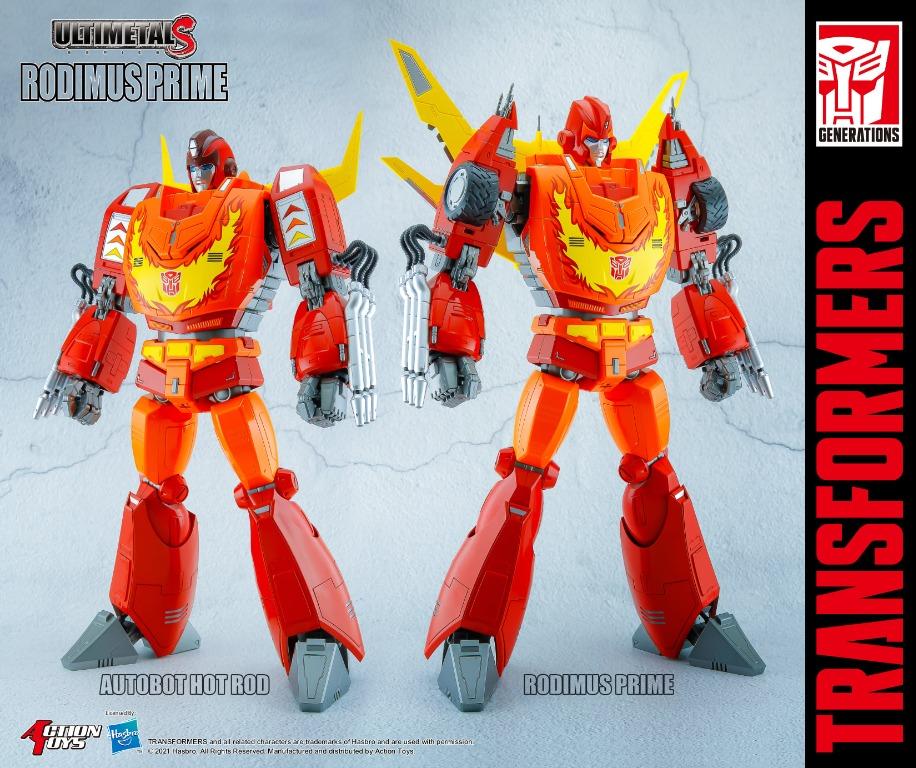 PRE-ORDER Ultimetal S - Transformers - Rodimus Prime / Hot Rod