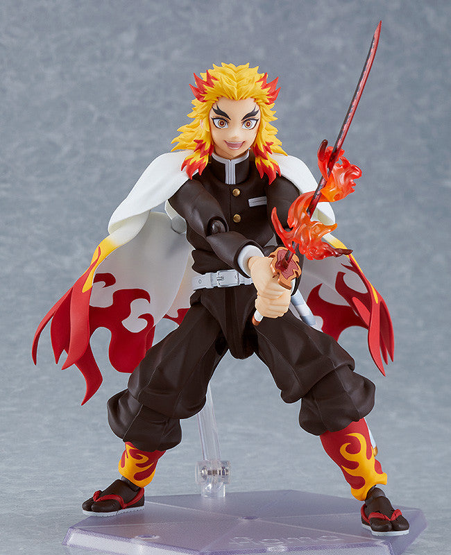 IN-STOCK Max Factory - figma 553 - Demon Slayer: Kimetsu no Yaiba - Kyojuro Rengoku