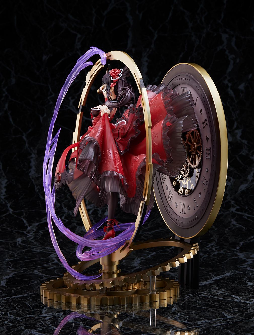 PRE-ORDER Date A Bullet - Kurumi Tokisaki: Pigeon Blood Ruby Dress Ver. 1/7