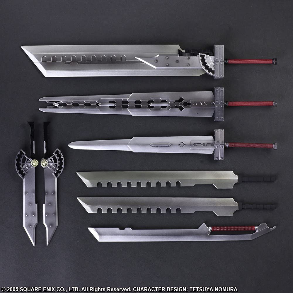 IN-STOCK Square Enix - Play-Arts Kai - Final Fantasy VII Advent Children - Cloud Strife and Fenrir [2nd Release]