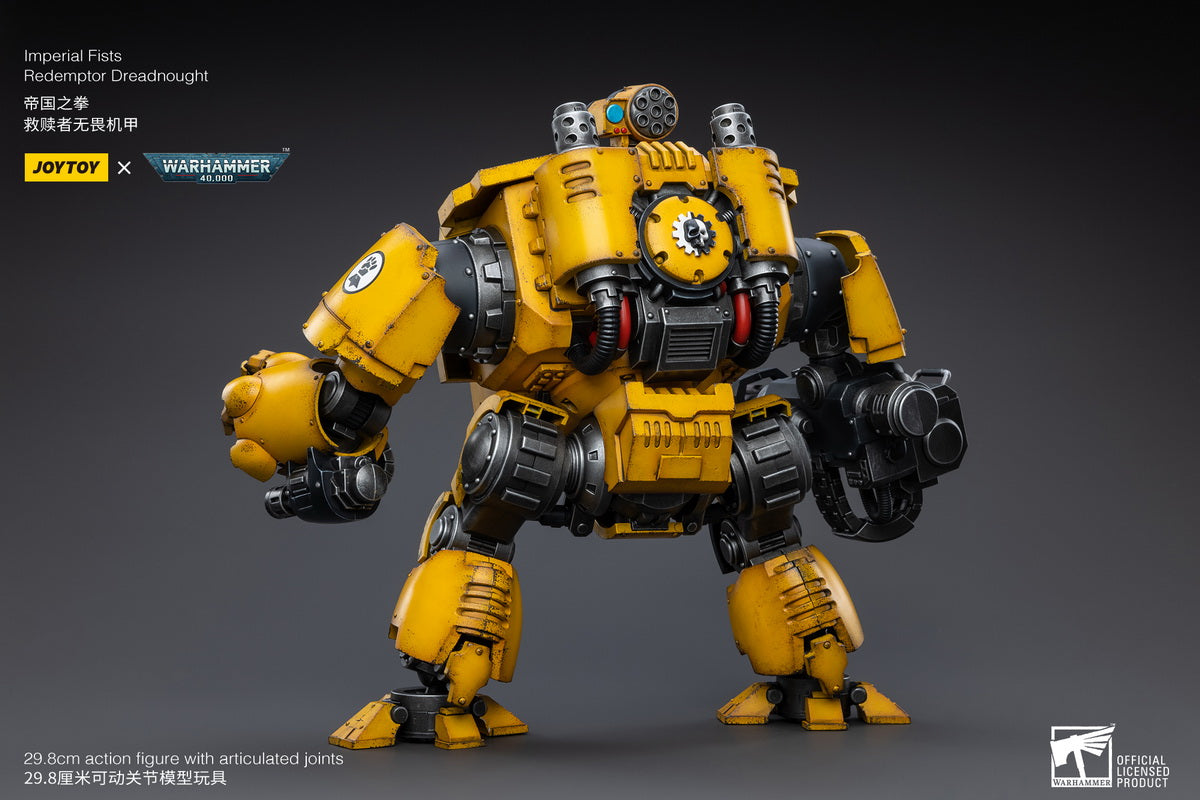 PRE-ORDER Warhammer 40k - Imperial Fists - Redemptor Dreadnought 1/18