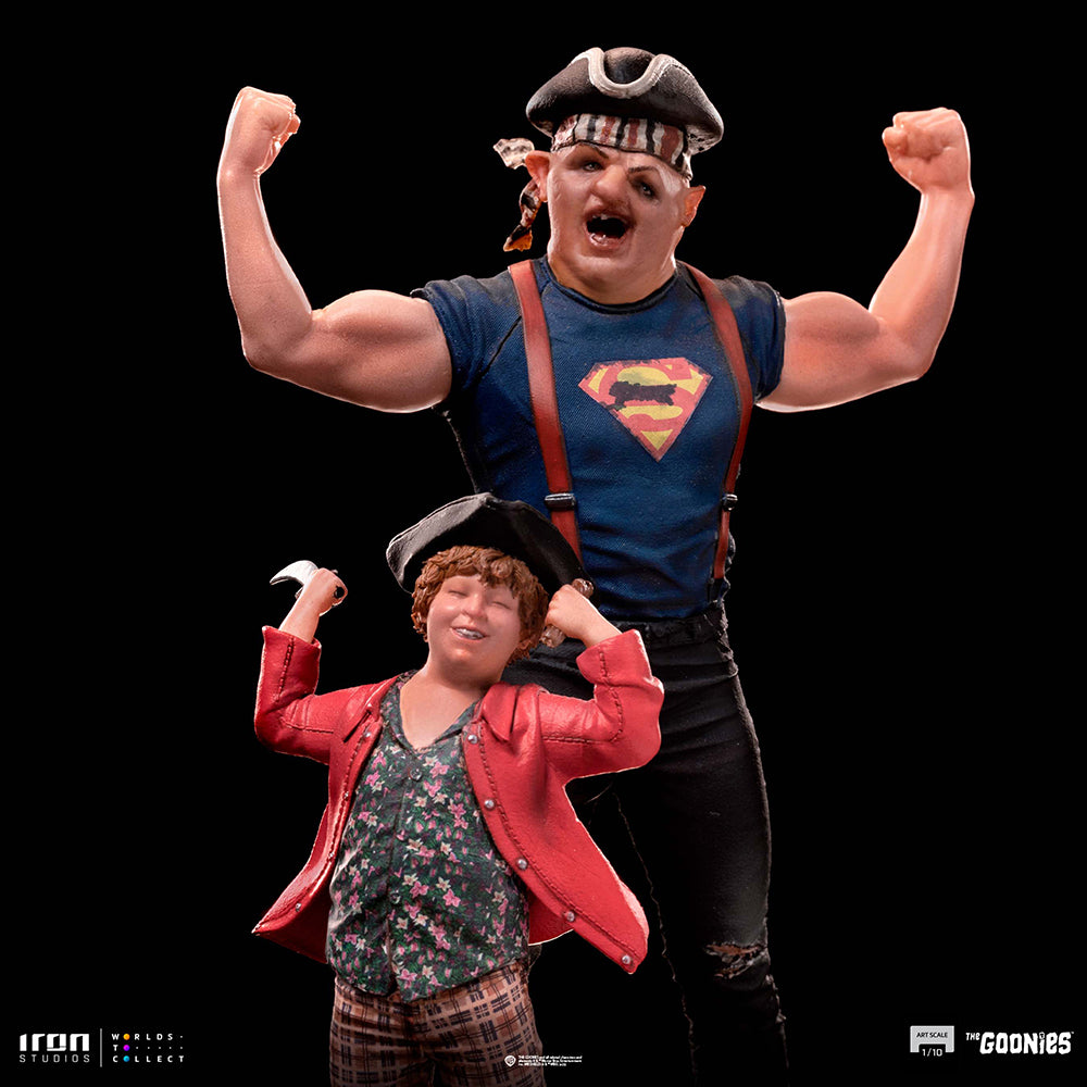 PRE-ORDER The Goonies - Sloth and Chunk Art Scale 1/10