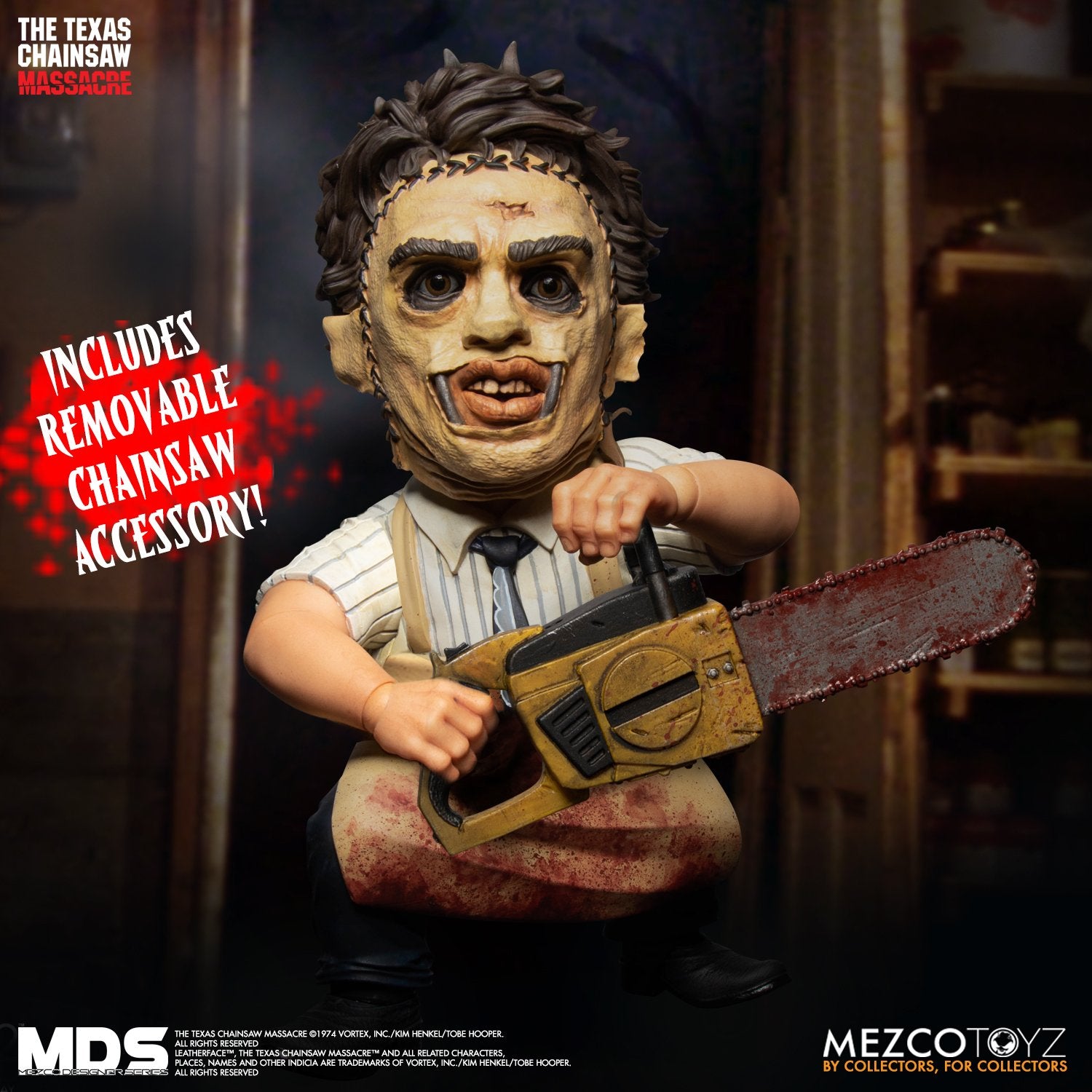 PRE-ORDER Mezco Designer Series - The Texas Chainsaw Massacre (1974) - Leatherface