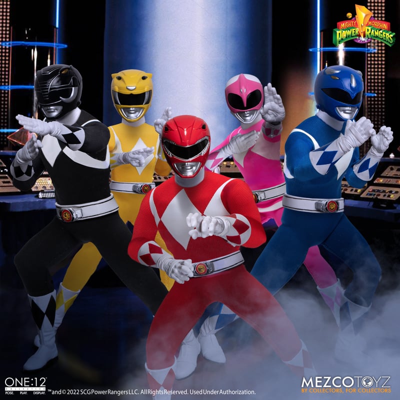 PRE-ORDER One: 12 Collective - Mighty Morphin Power Rangers Deluxe Box Set