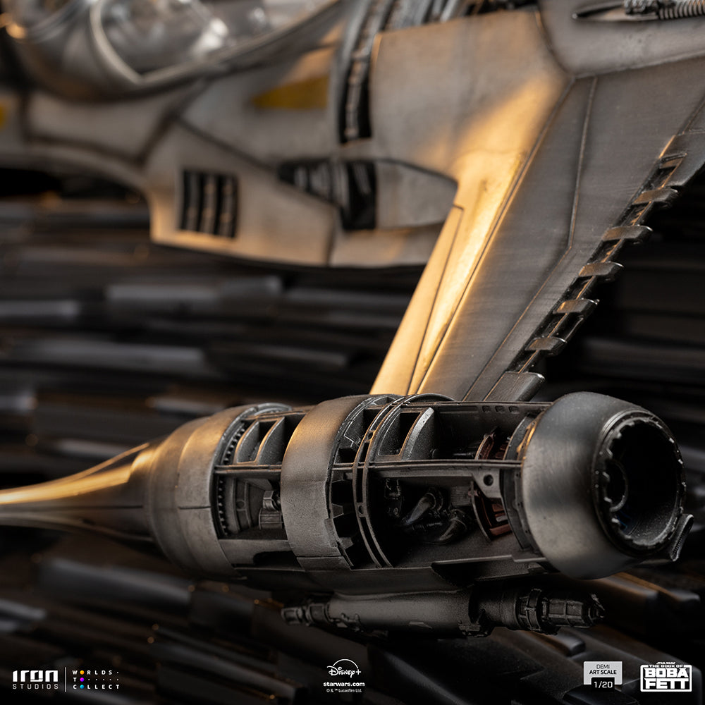 PRE-ORDER Star Wars: Book of Boba Fett - Mando's N-1 Starfighter Demi Art Scale 1/10