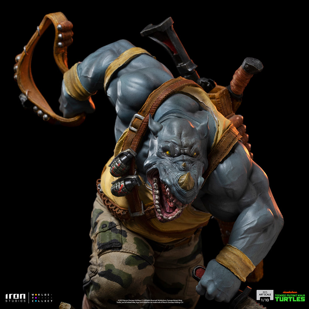 PRE-ORDER TMNT - Rocksteady BDS Art Scale 1/10