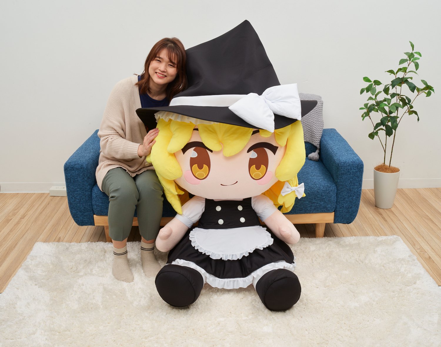 PRE-ORDER Touhou Project Super Big Plush - Marisa Kirisame