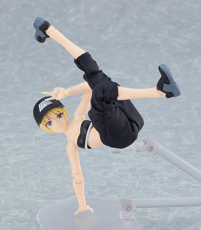 IN-STOCK Max Factory - figma 524 - figma Styles - Female Body (Yuki) with Techwear Outfit