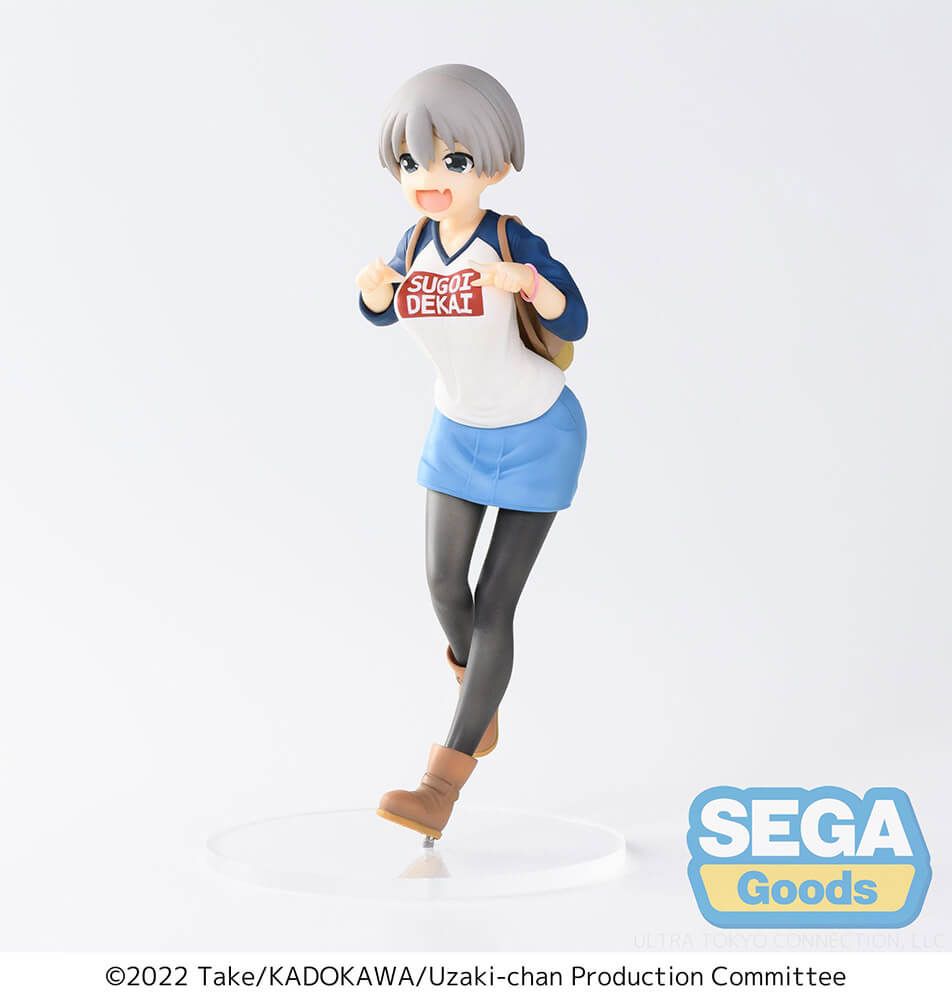IN-STOCK Sega - Uzaki-chan Wants to Hang Out! SPM Figure - Hana Uzaki: Laughing Ver.