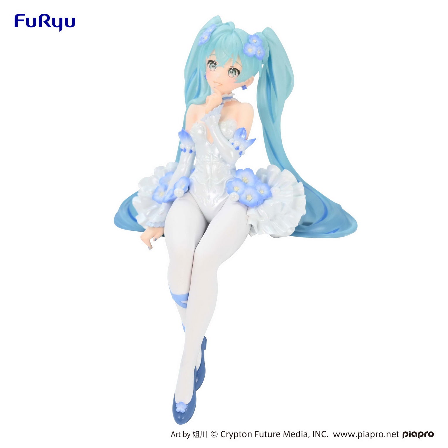 PRE-ORDER Vocaloid Noodle Stopper Figure - Hatsune Miku: Flower Fairy Nemophila [July 2023 Release]