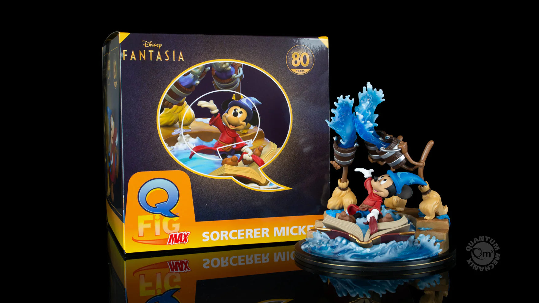PRE-ORDER Q-Fig Max Elite - Fantasia - Sorcerer Mickey