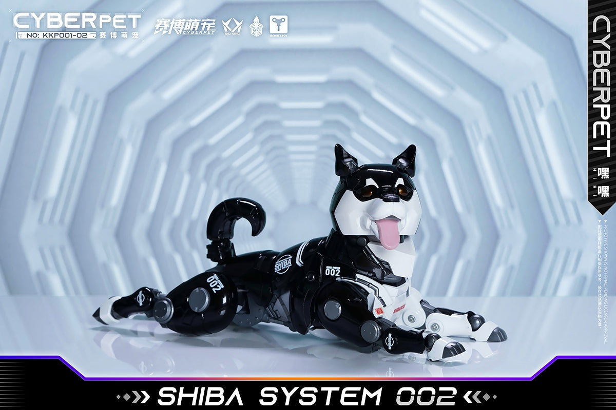 PRE-ORDER Cyber Cute Pet - KKP001-02 Mecha Shiba Inu - Hey Hey: Black