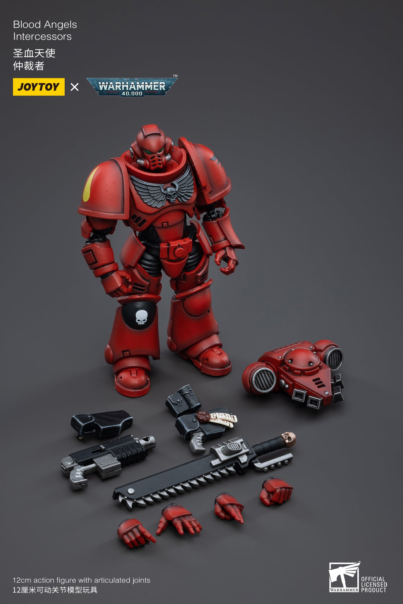 PRE-ORDER Warhammer 40K - Blood Angels Intercessors 1/18