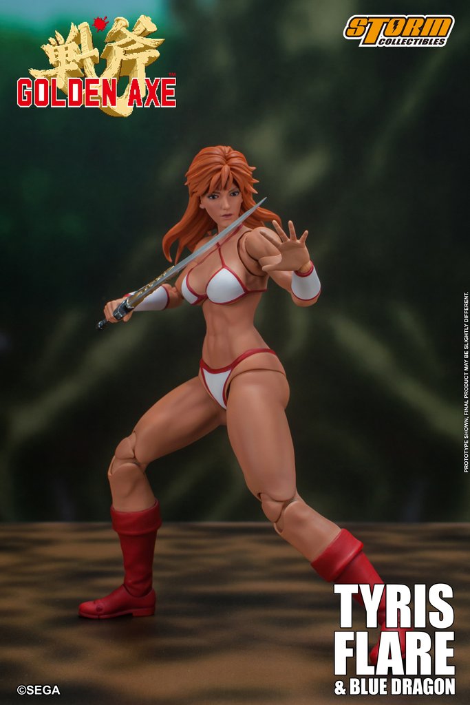 PRE-ORDER Golden Axe - Tyris Flare and Blue Dragon