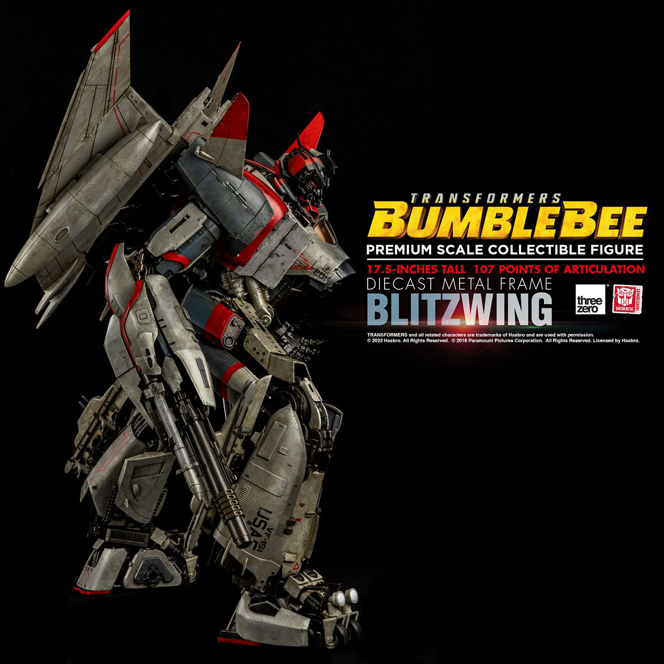 PRE-ORDER Transformers Bumblebee - Blitzwing [4th Quarter 2022 Release]