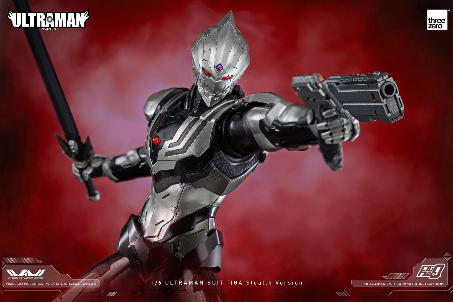 PRE-ORDER FigZero - ULTRAMAN - ULTRAMAN SUIT TIGA: Stealth Version 1/6