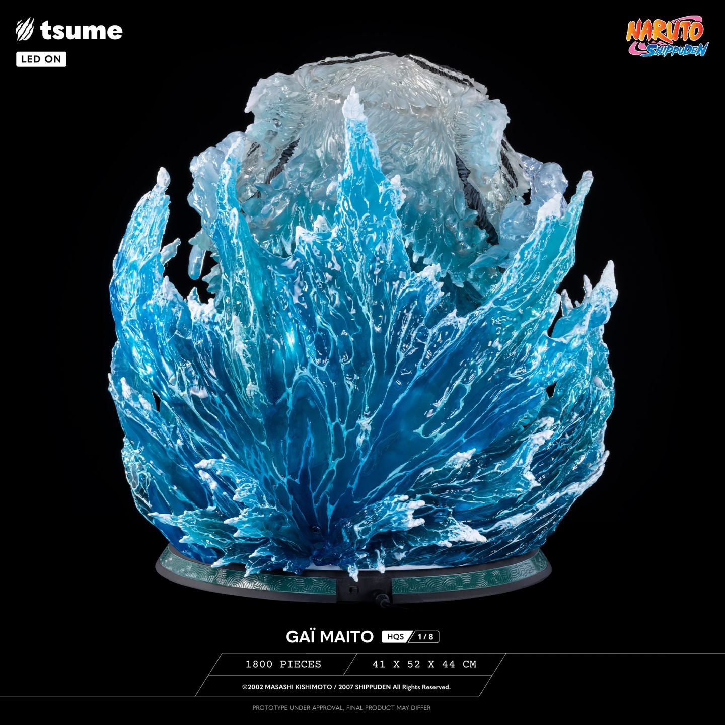 PRE-ORDER HGS - Naruto Shippuden - Might Gai 1/8