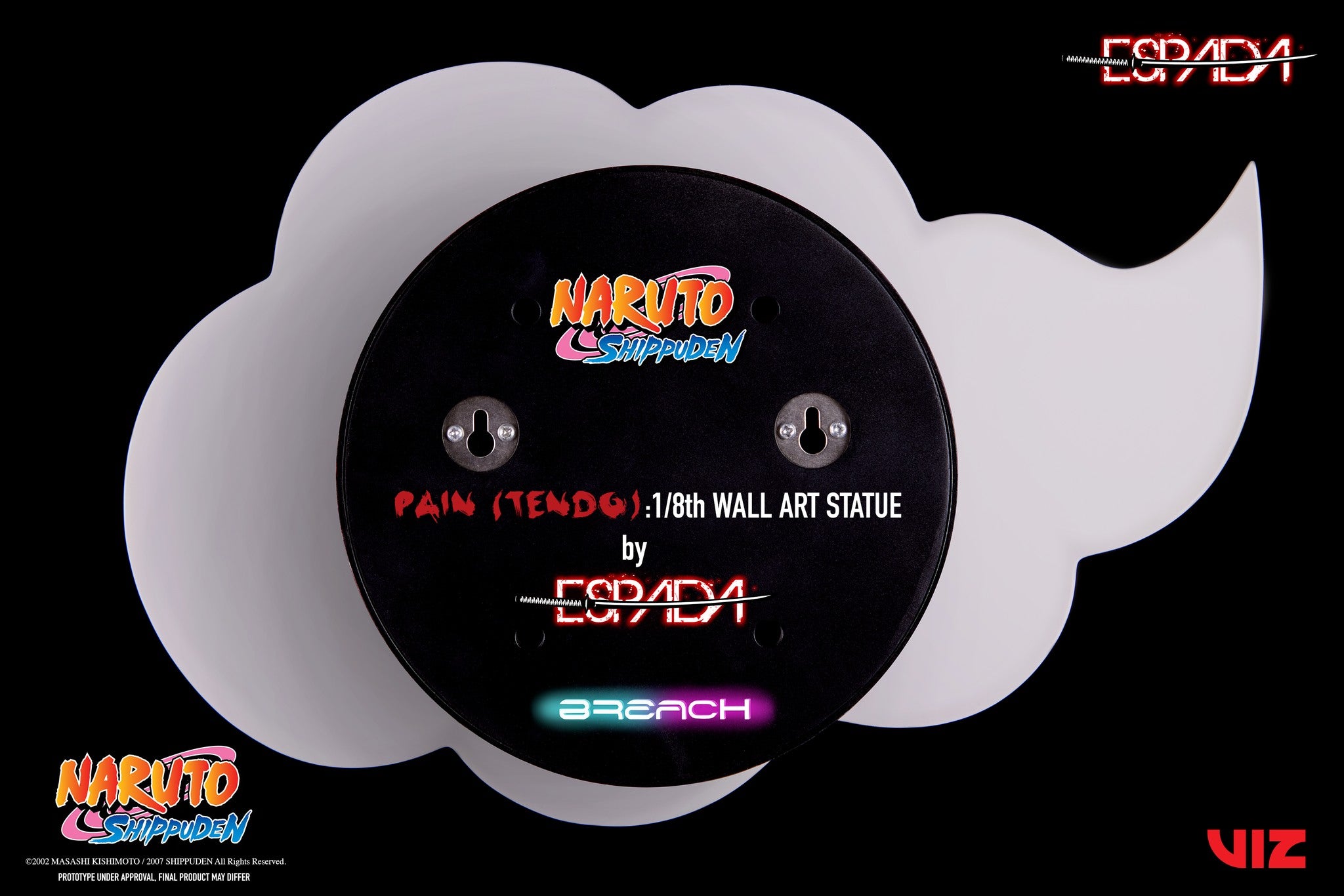 PRE-ORDER Wall Statue - Naruto Shippuden - Pain 1/8