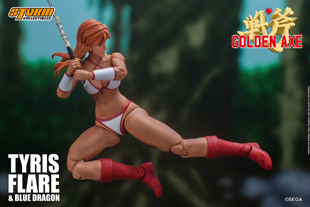 PRE-ORDER Golden Axe - Tyris Flare and Blue Dragon