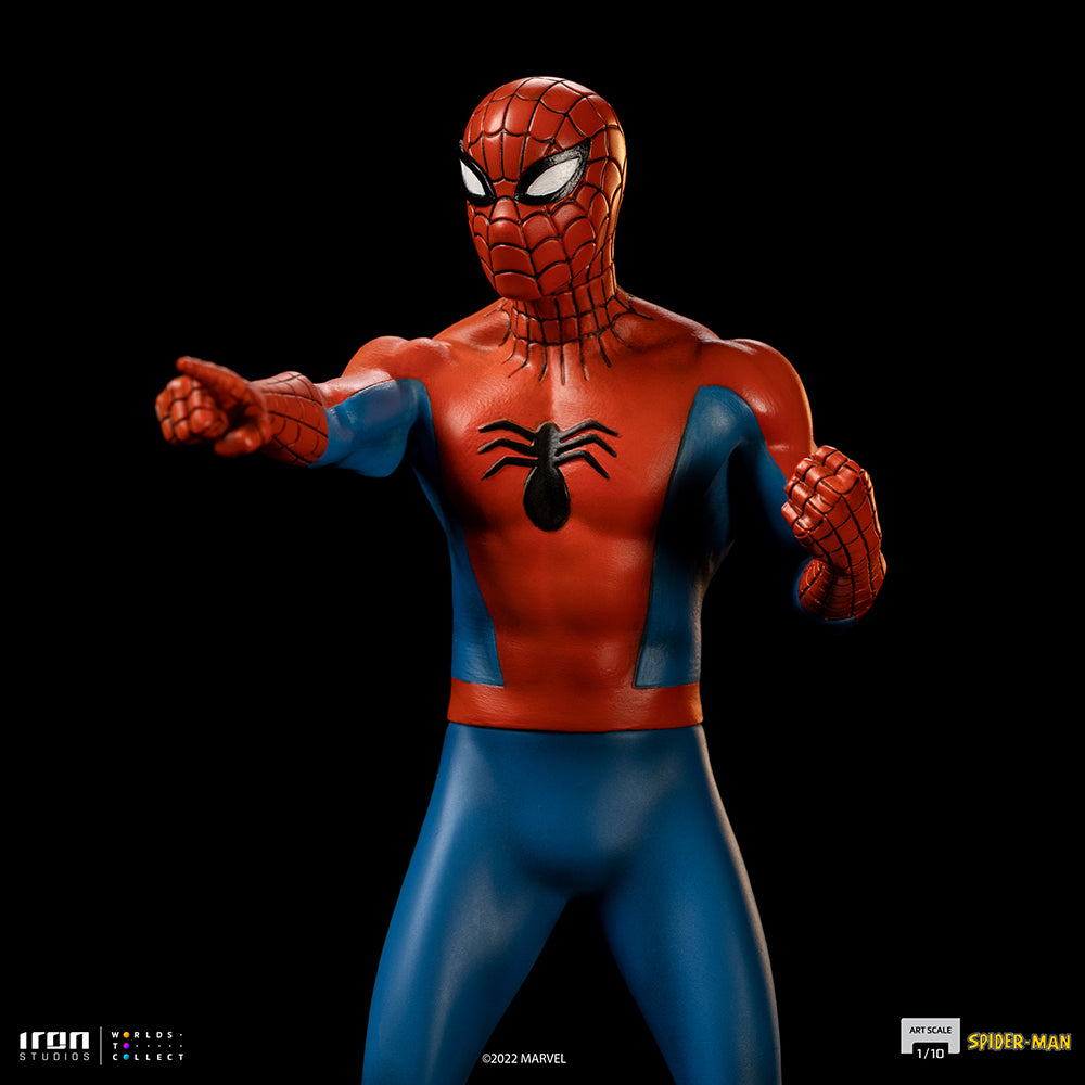 PRE-ORDER Spider-Man Animated Series - Spider-Man 60s Art Scale 1/10