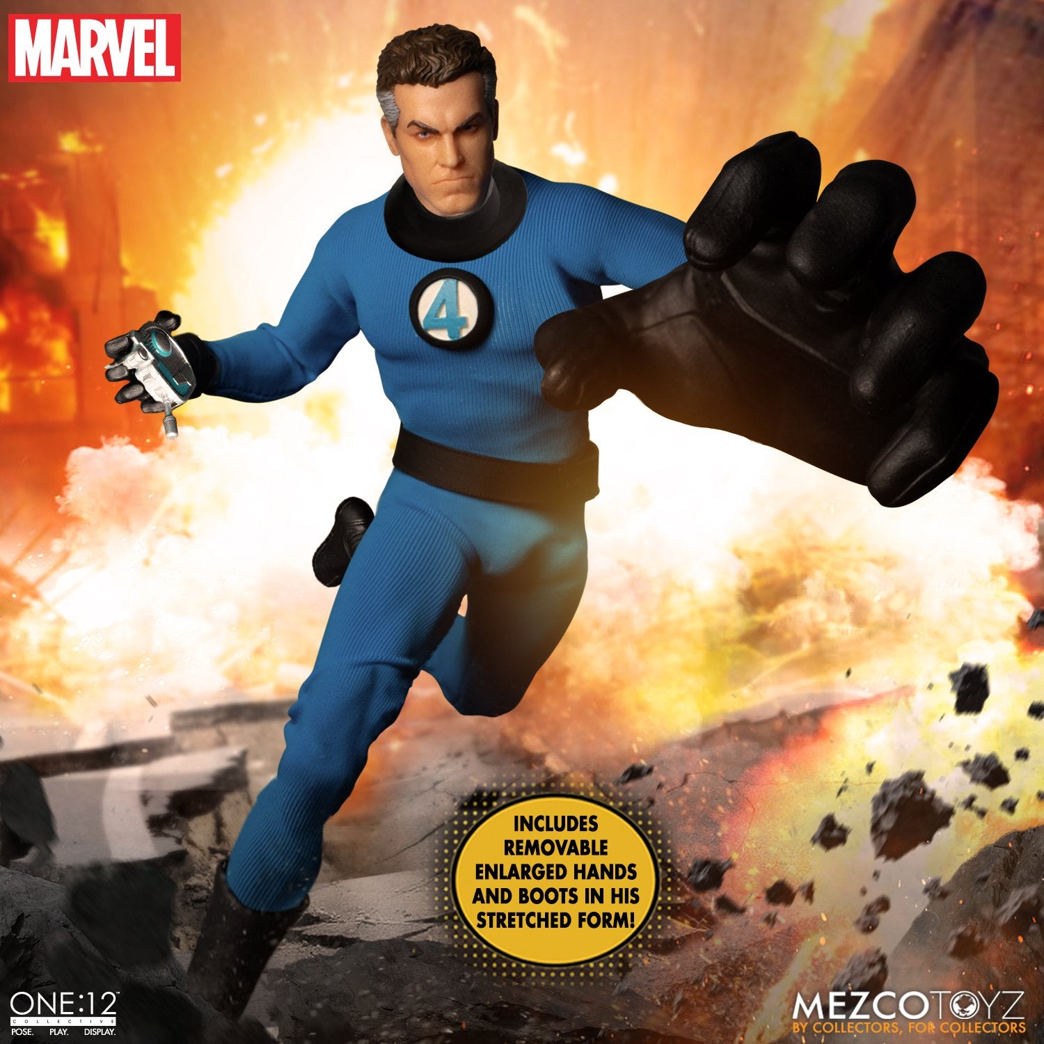 PRE-ORDER One:12 Collective Fantastic Four – Deluxe Steel Boxed Set