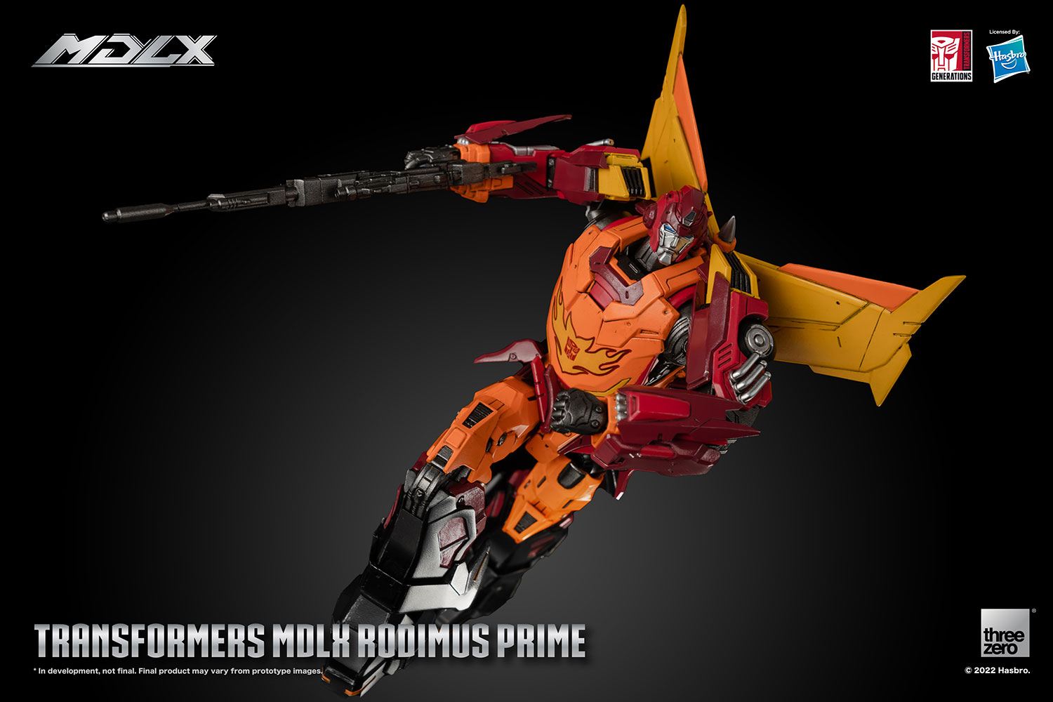 PRE-ORDER Transformers - MDLX Rodimus Prime
