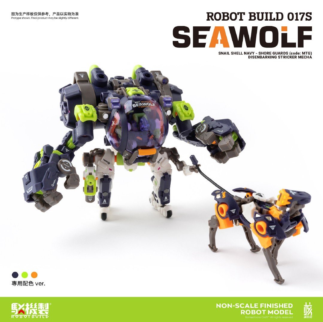 PRE-ORDER Robot Build 17S - Seawolf