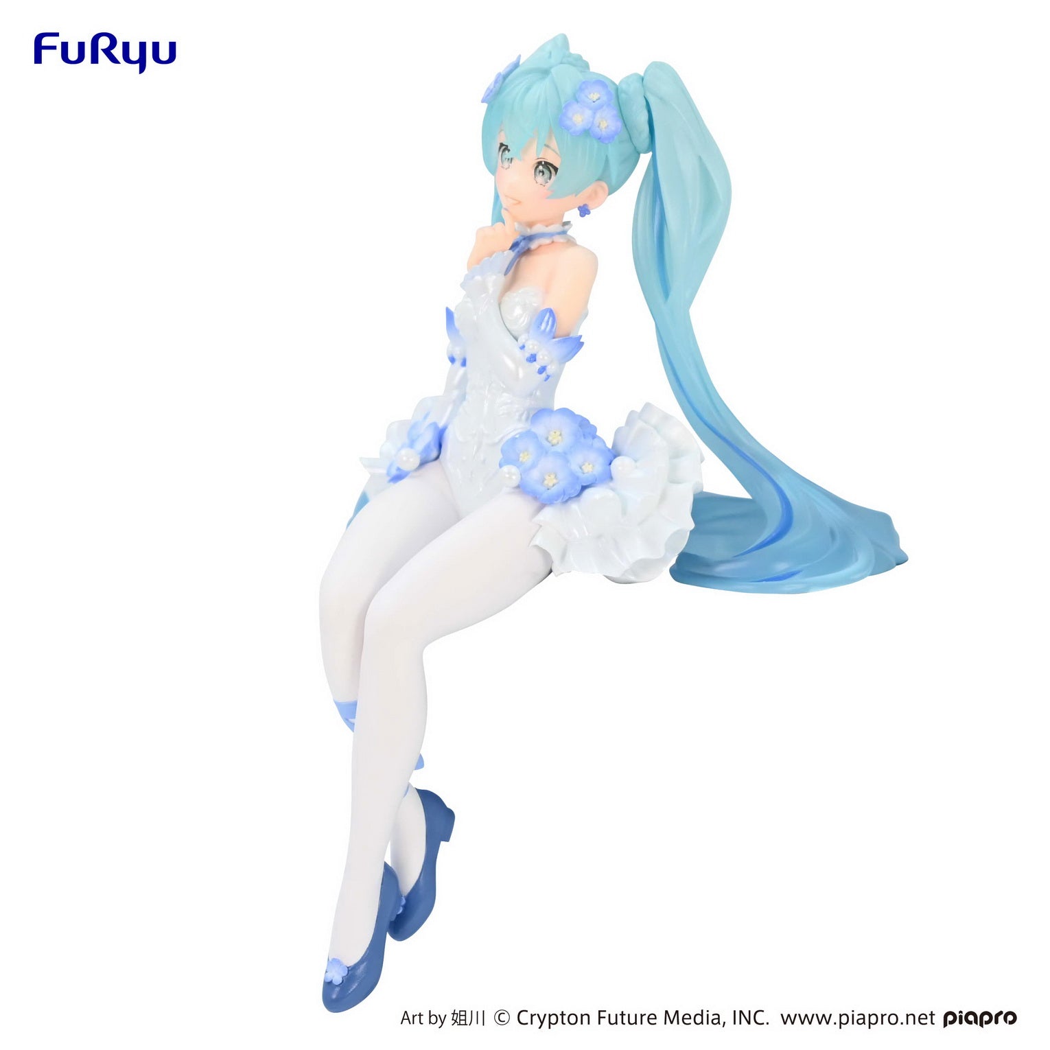 PRE-ORDER Vocaloid Noodle Stopper Figure - Hatsune Miku: Flower Fairy Nemophila [July 2023 Release]