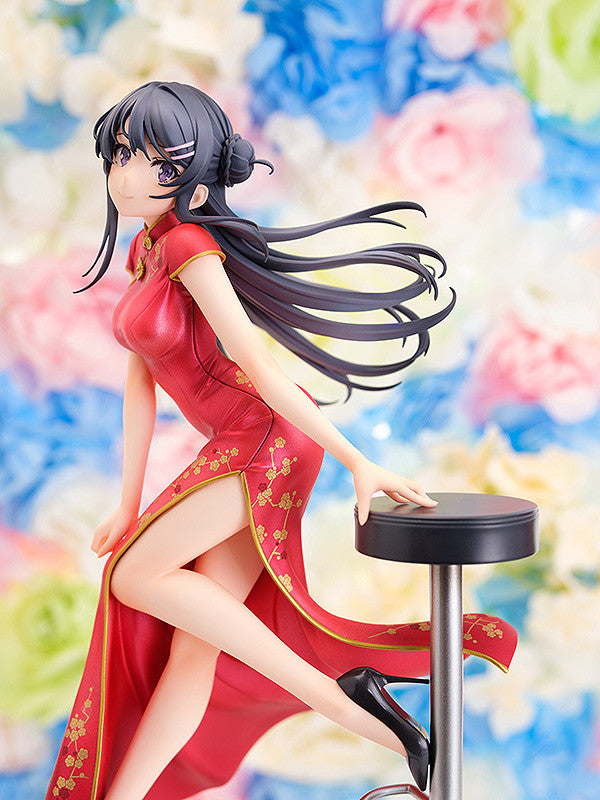 PRE-ORDER Rascal Does Not Dream of Bunny Girl Senpai - Mai Sakurajima: China Dress Ver. 1/7