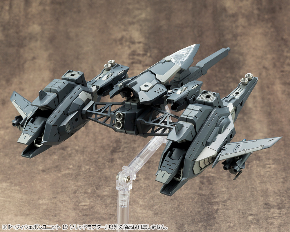 PRE-ORDER M.S.G. Heavy Weapon Unit 19 - Solid Raptor [October 2023 Release]