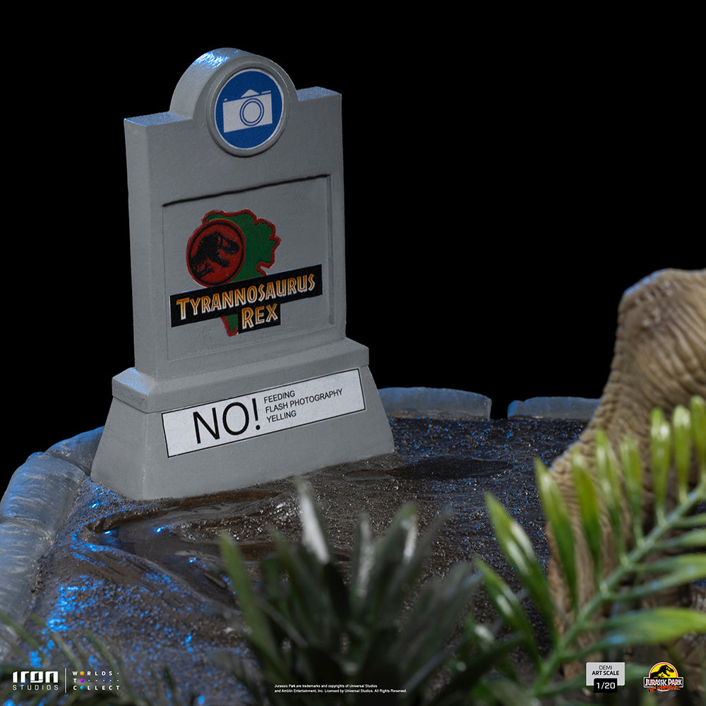 PRE-ORDER Jurassic Park - Rex and Donald Gennaro Demi Art Scale 1/20