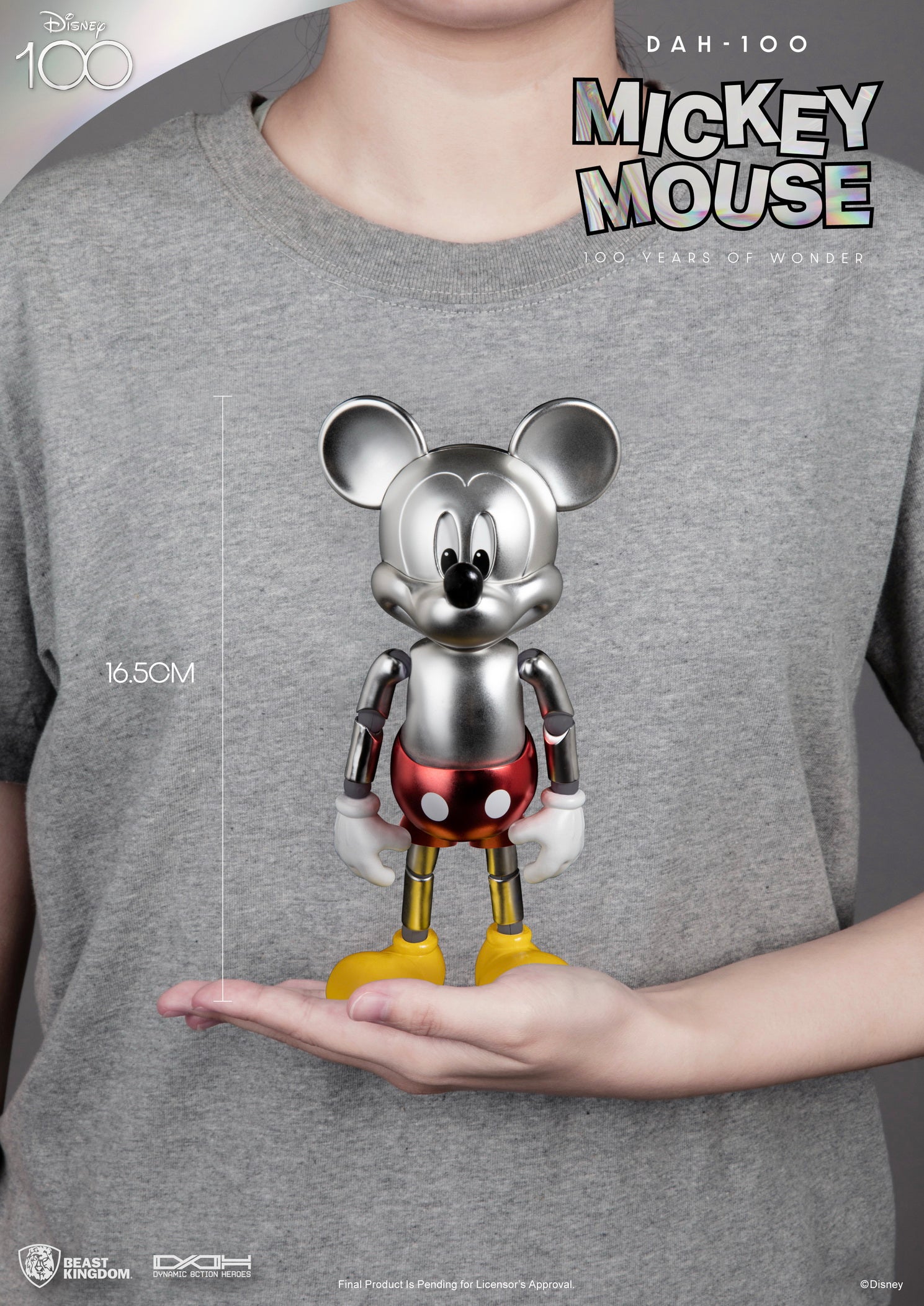 PRE-ORDER Dynamic 8action Heroes - Disney 100 Years of Wonder - Mickey Mouse
