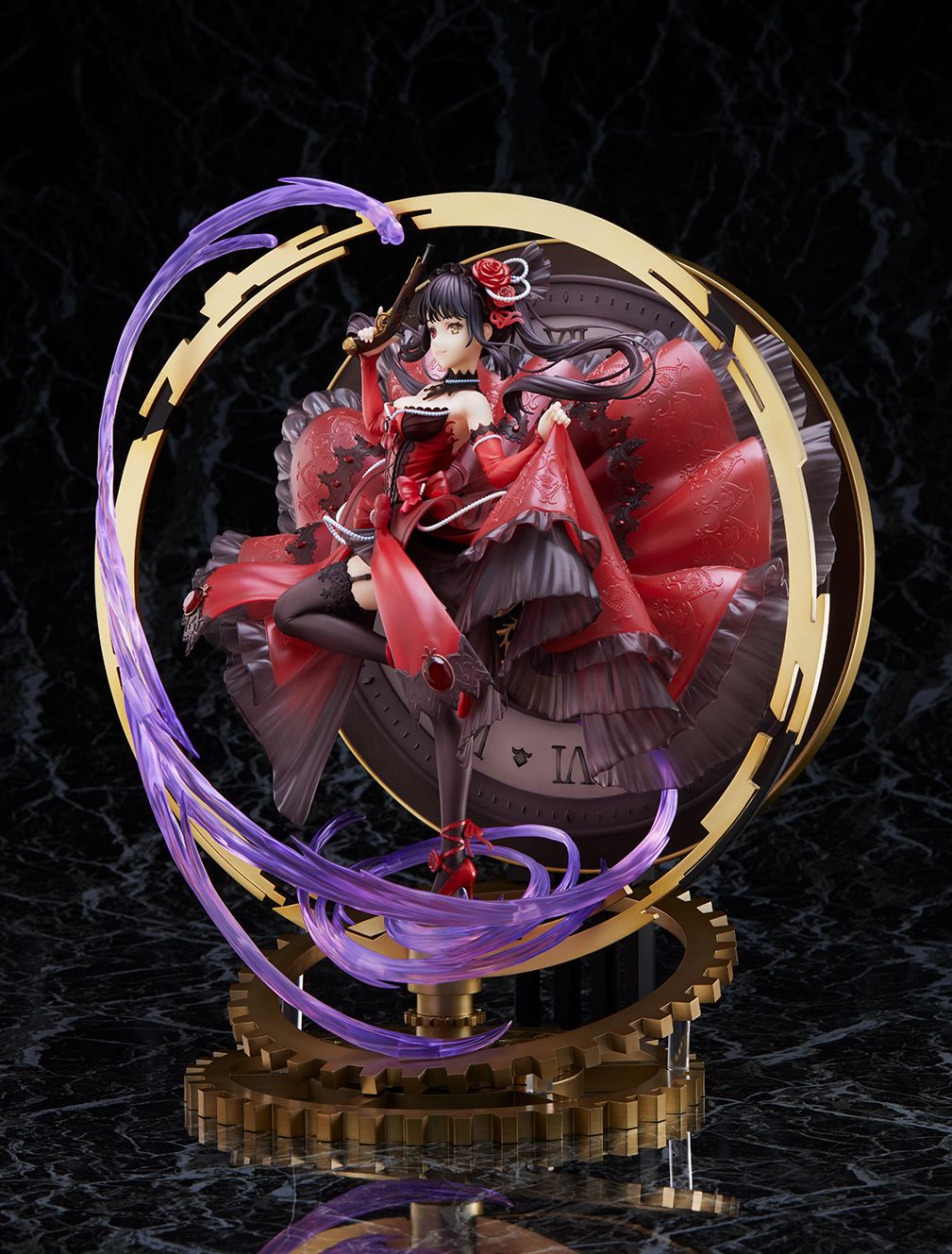 PRE-ORDER Date A Bullet - Kurumi Tokisaki: Pigeon Blood Ruby Dress Ver. 1/7