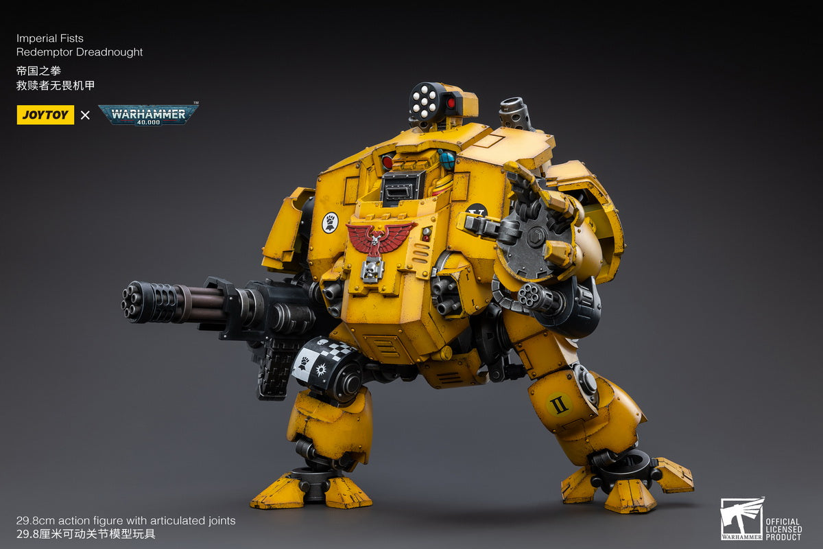 PRE-ORDER Warhammer 40k - Imperial Fists - Redemptor Dreadnought 1/18