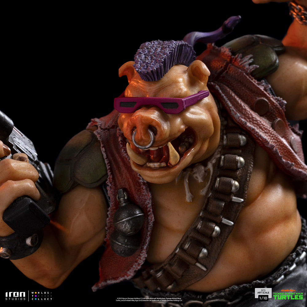 PRE-ORDER TMNT - Bebop BDS Art Scale 1/10