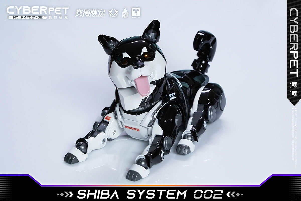 PRE-ORDER Cyber Cute Pet - KKP001-02 Mecha Shiba Inu - Hey Hey: Black