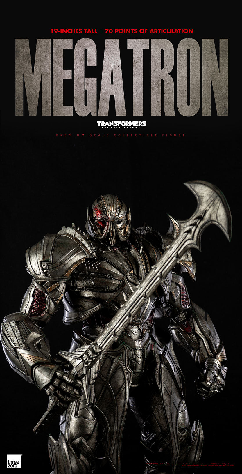 PRE-ORDER Transformers: The Last Knight - Megatron [4th Quarter 2022 Release]