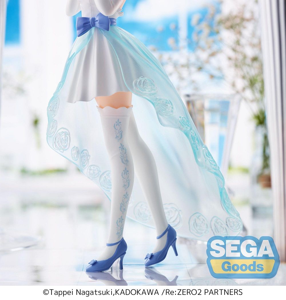 IN-STOCK Sega Re:ZERO -Starting Life in Another World SPM Figure - Rem: Wedding Dress Ver.