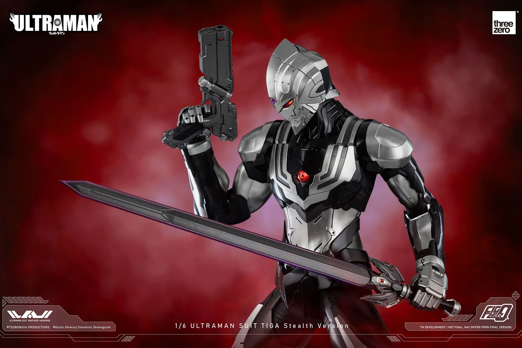 PRE-ORDER FigZero - ULTRAMAN - ULTRAMAN SUIT TIGA: Stealth Version 1/6