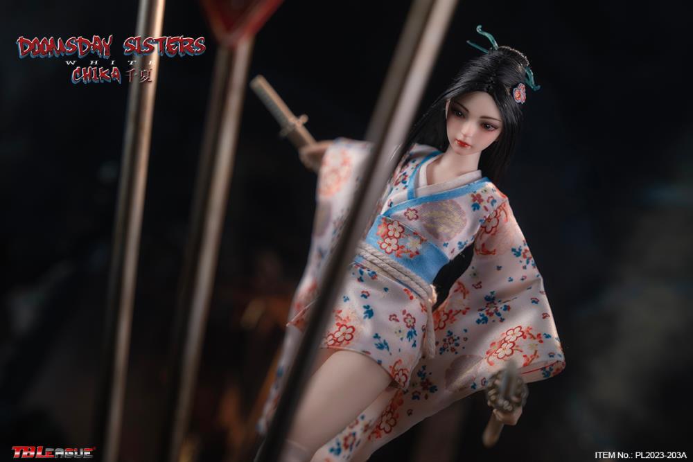 PRE-ORDER Doomsday Sisters - Chika: White 1/6
