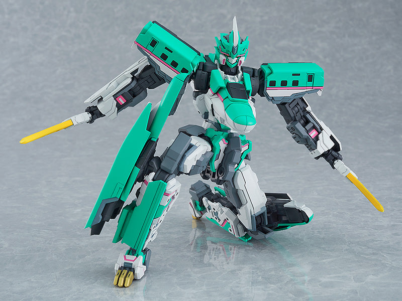 PRE-ORDER MODEROID - Shinkansen Henkei Robo Shinkalion Z - Shinklion Z E5 Hayabusa & Yamanote Set