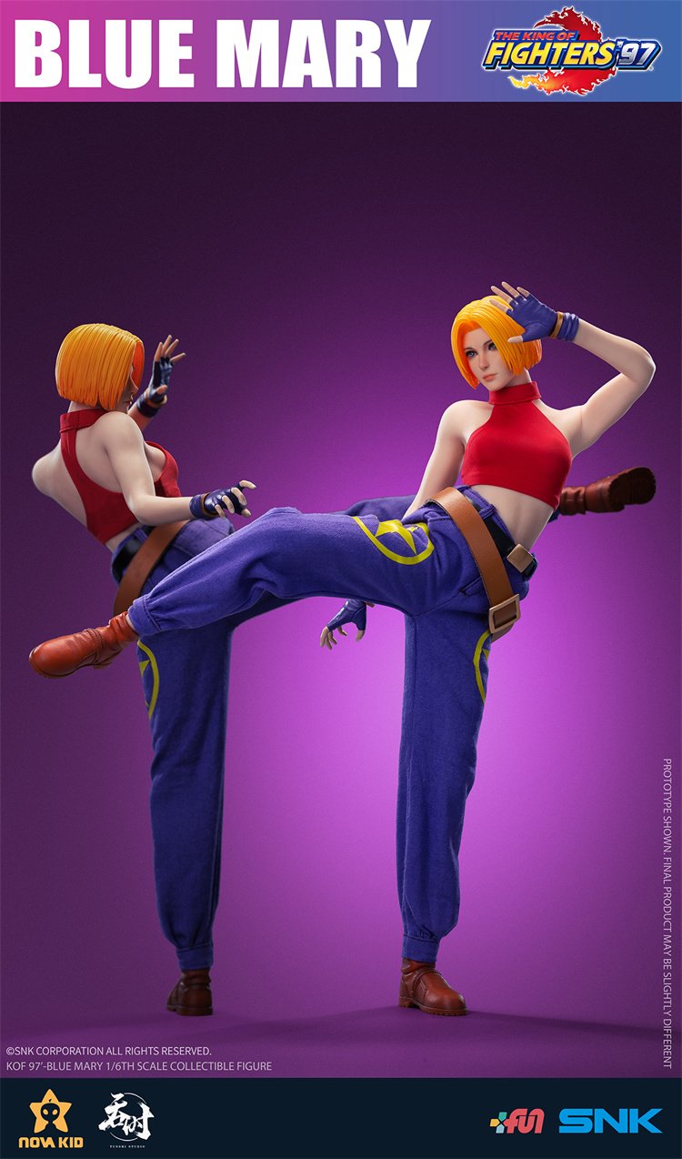 PRE-ORDER King of Fighters '97 - Blue Mary 1/6