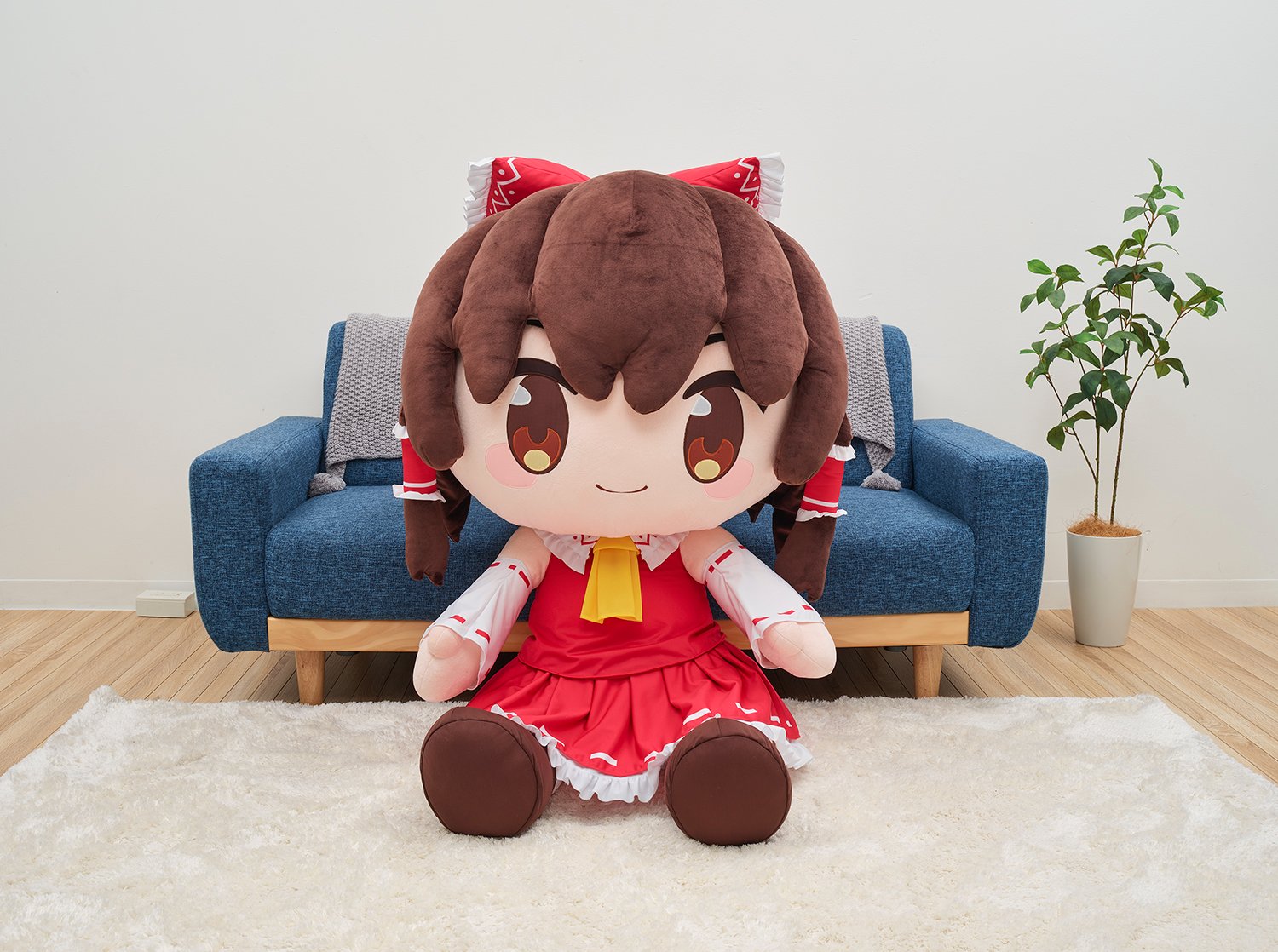 PRE-ORDER Touhou Project Super Big Plush - Reimu Hakurei