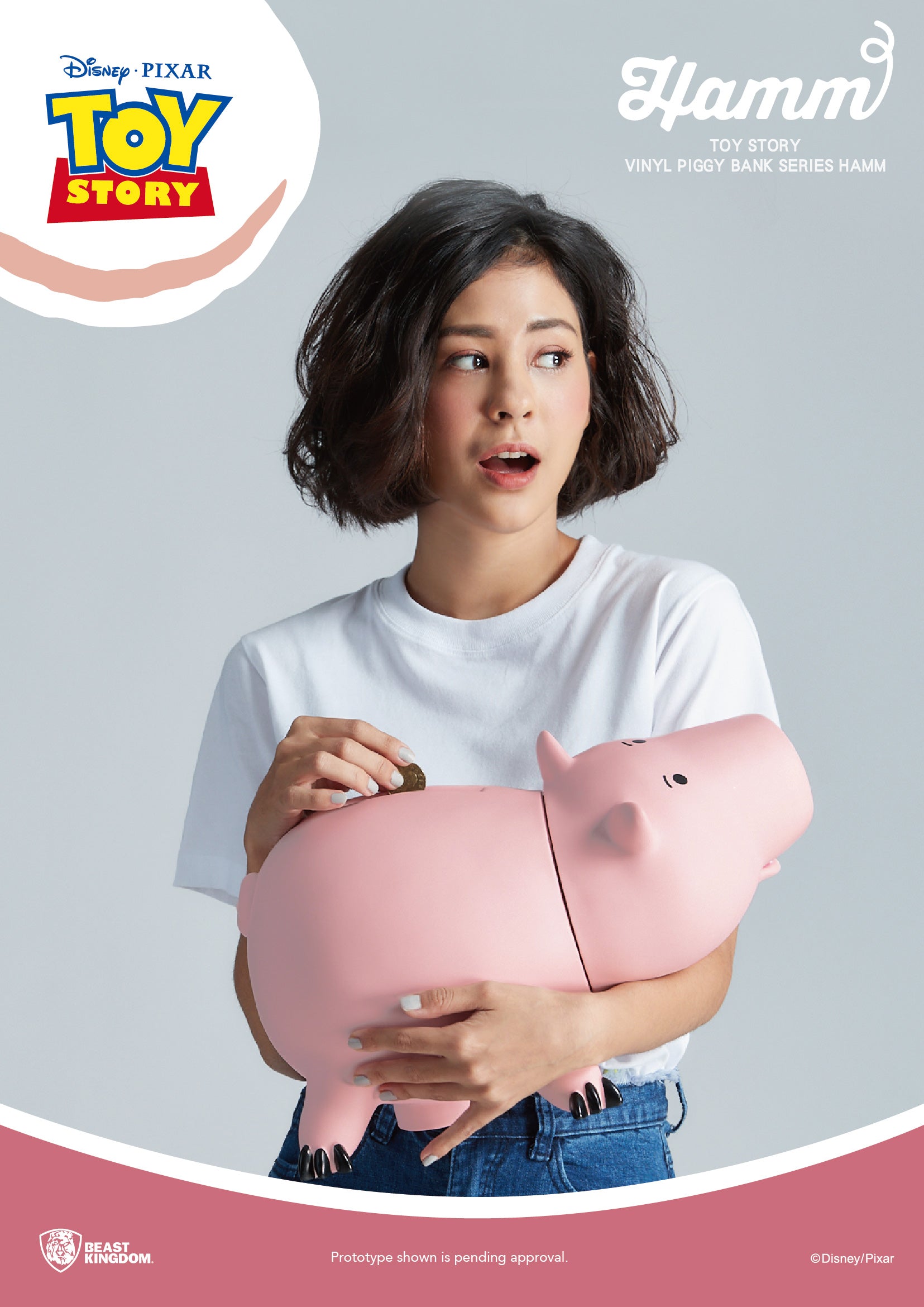 PRE-ORDER Toy Story Large Vinyl Piggy Bank - Hamm