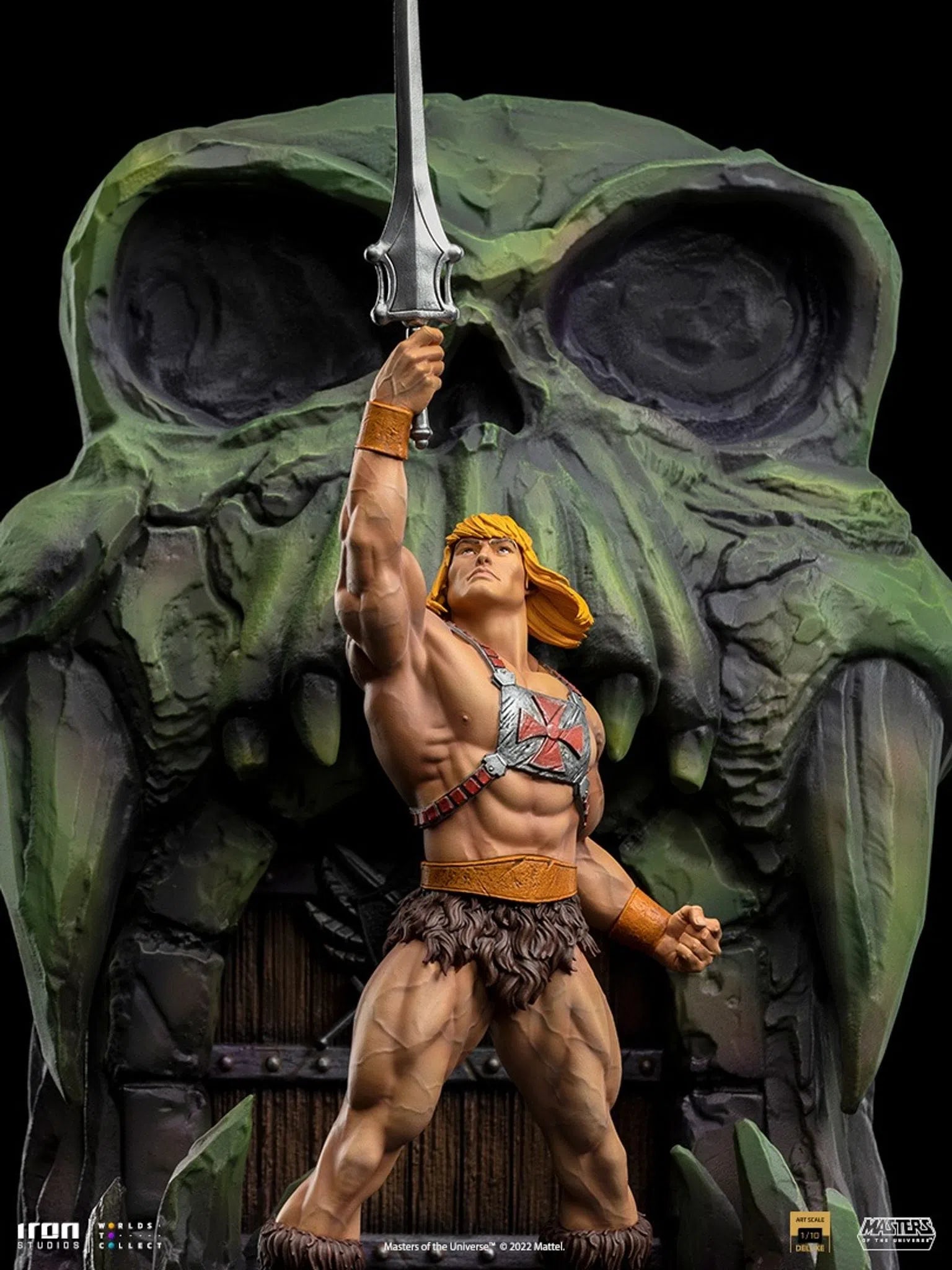PRE-ORDER Masters of the Universe - He-Man Deluxe Art Scale 1/10