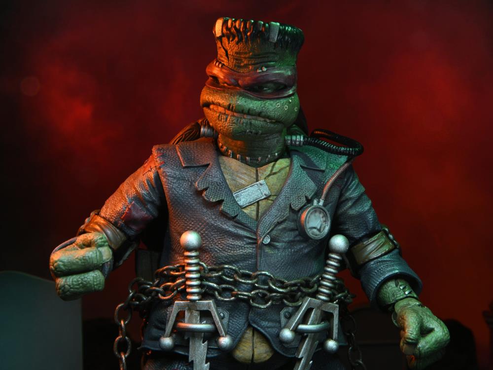 PRE-ORDER 7-inch Action Figure - Universal Monsters x Teenage Mutant Ninja Turtles - Ultimate Raphael as Frankenstein's Monster
