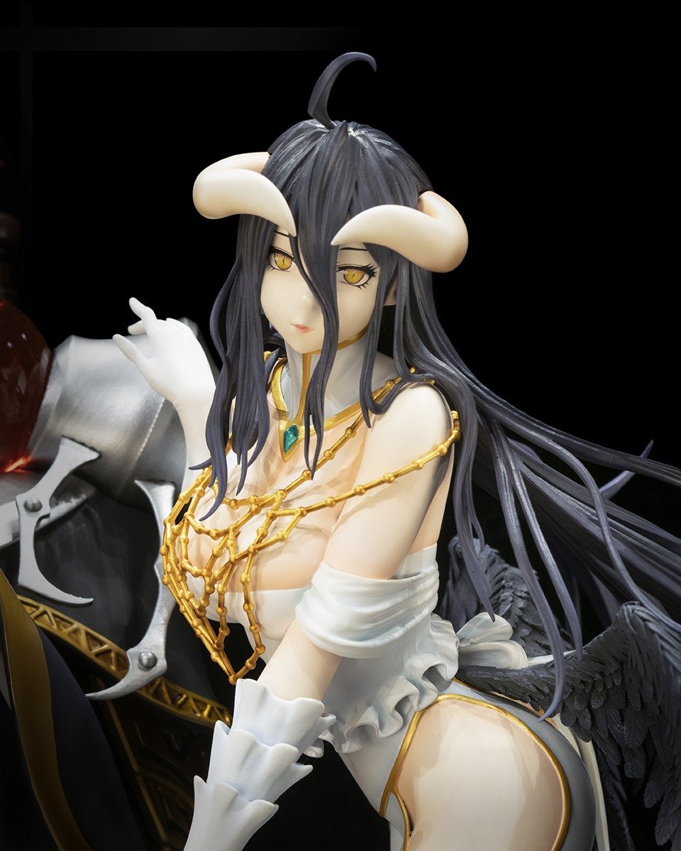PRE-ORDER Overlord - Ainz Ooal Gown & Albedo 1/4